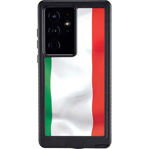 Italy Flag Galaxy S24 Ultra Waterproof Case